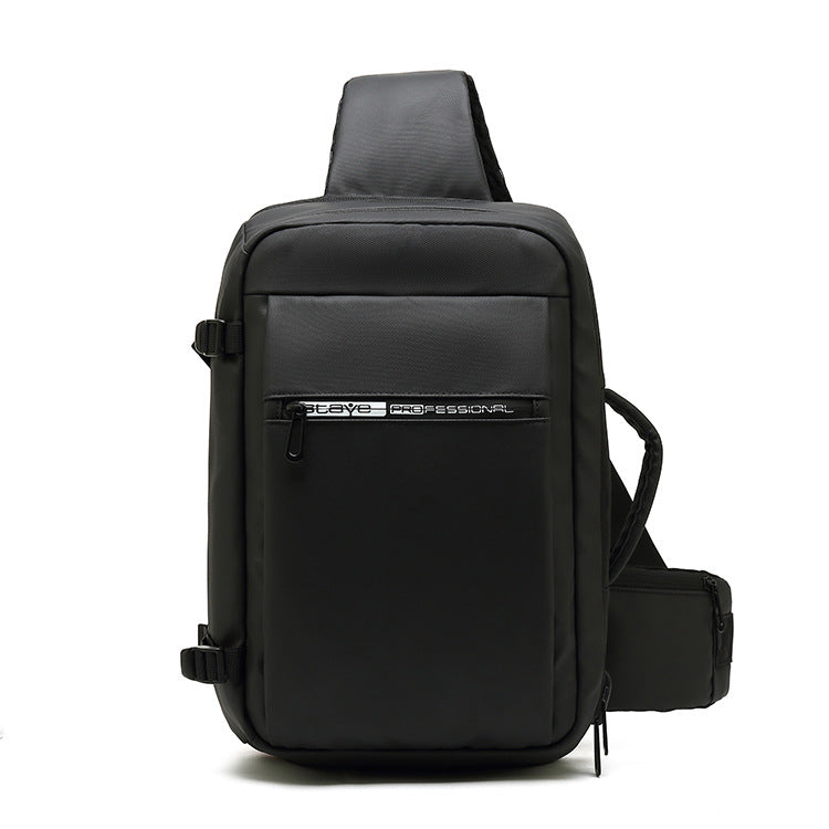 Korean Style Large Capacity Stylish Versatile Oxford Men's Chest Bags