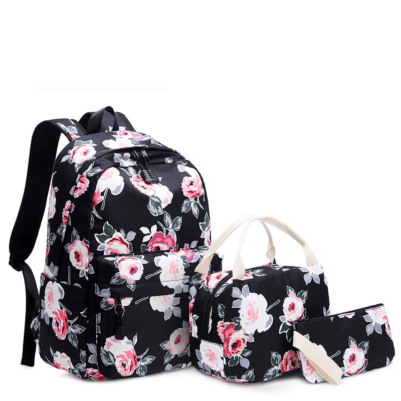 Women's Set Ethnic Style Oxford Hand Heat Backpacks