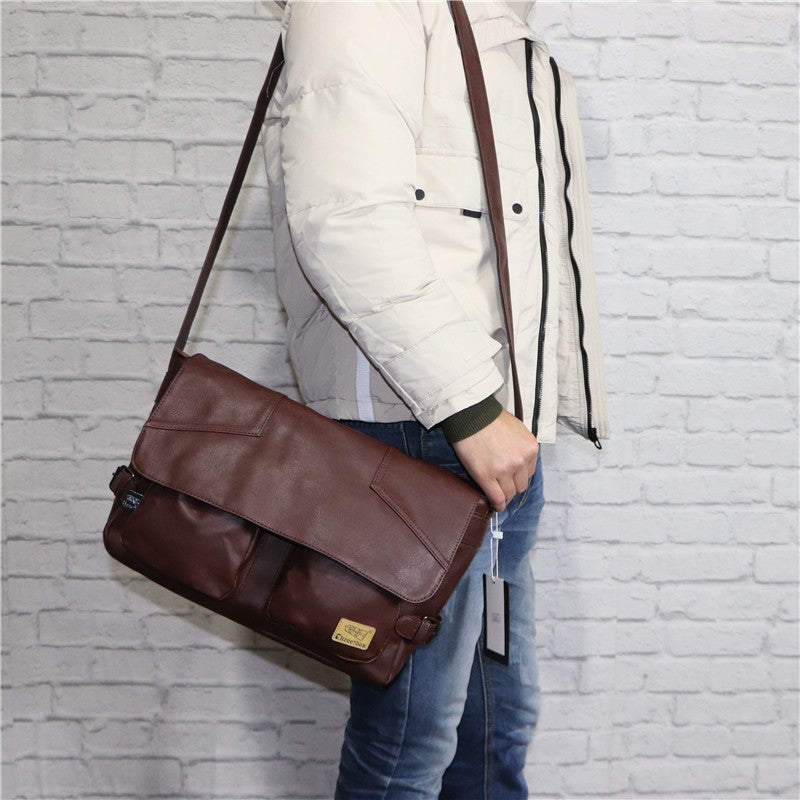 Men's Trendy Fashion Large Capacity Magazine Men's Shoulder Bags
