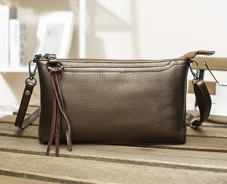 Women's & Men's Genuine Leather Tide Hand First Layer Shoulder Bags
