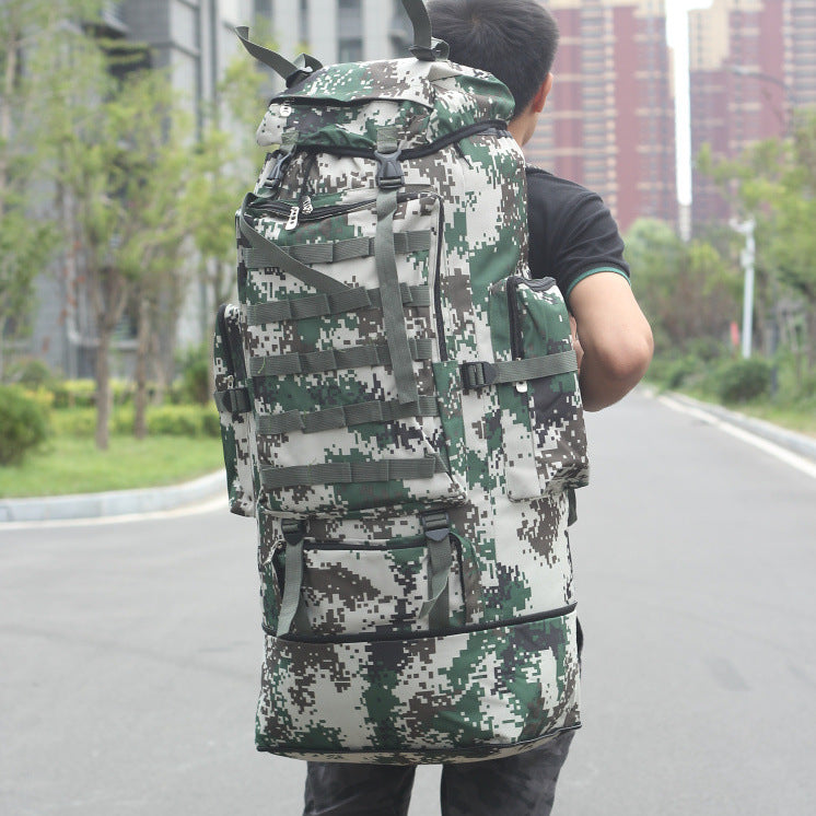 Women's & Men's & Thick Oxford Waterproof Rucksack Large Capacity Working Outdoor Bags
