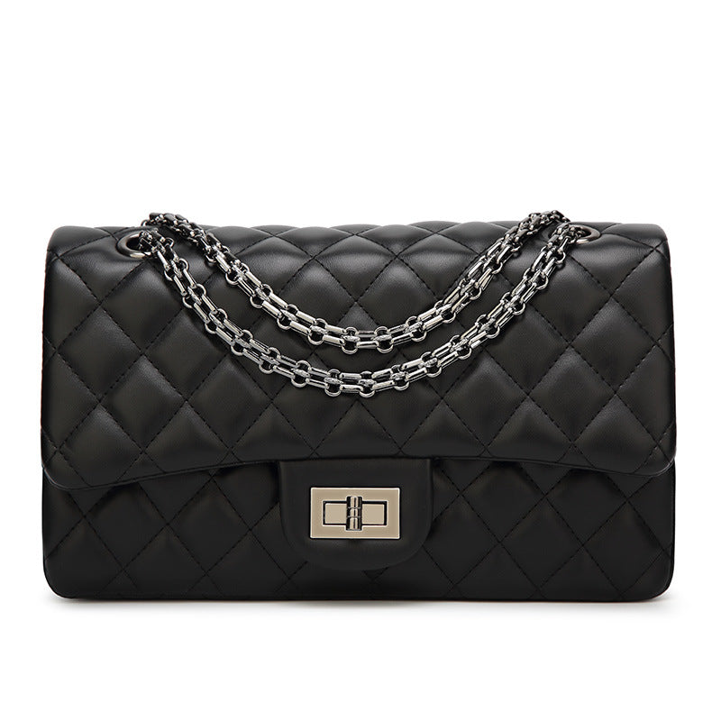 Women's Soft Surface Rhombus Chain Classic Hot Shoulder Bags