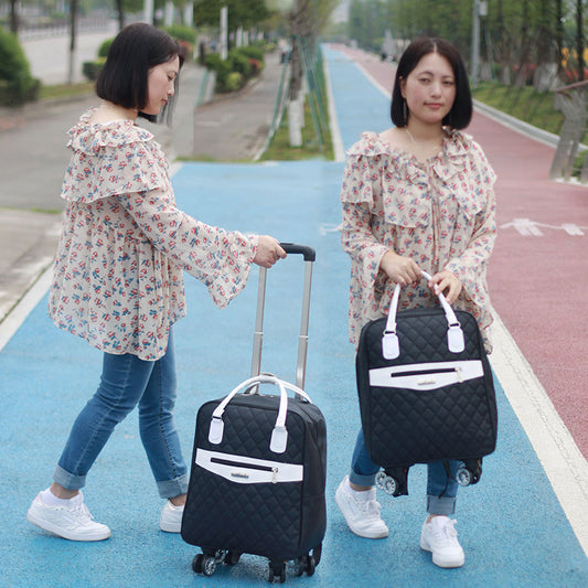 Women's & Men's & Aluminum Alloy Waterproof Short-distance Portable Travel Bags