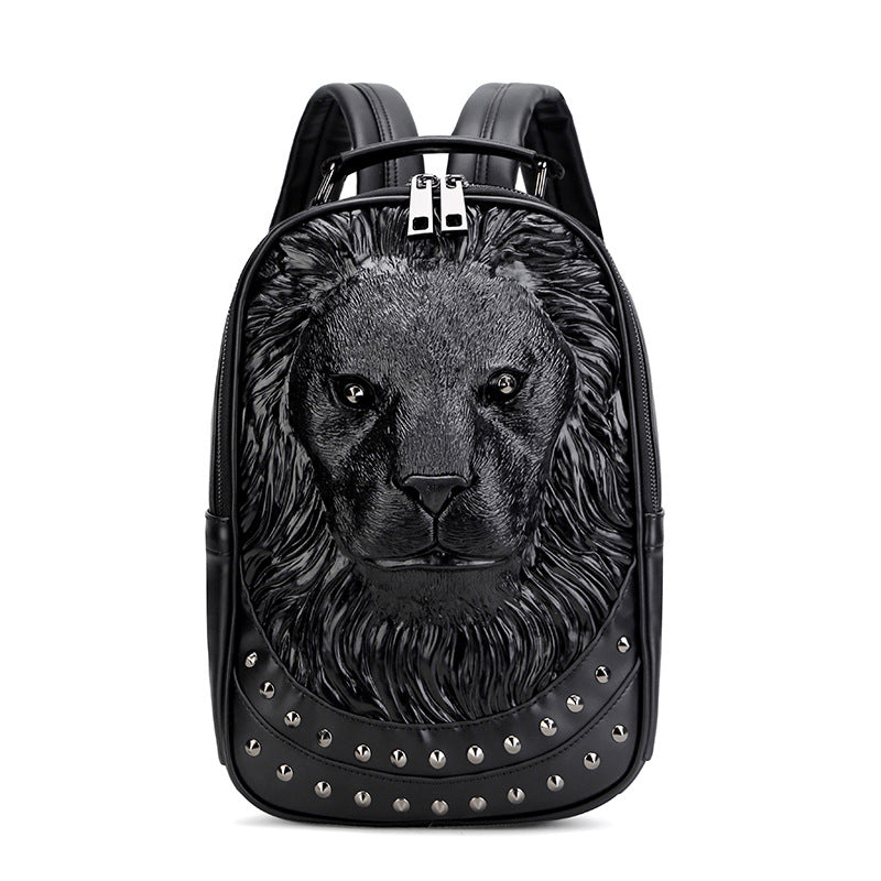 Lion Surface Large Capacity Fashion Leisure Backpacks