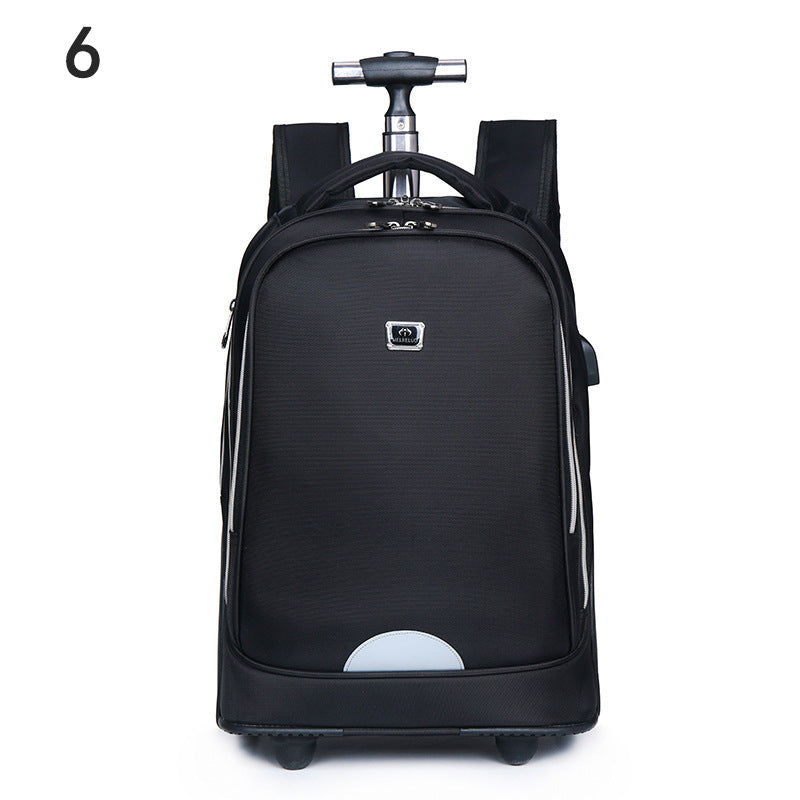 Korean Style Flow Printed Large Capacity Travel Bags