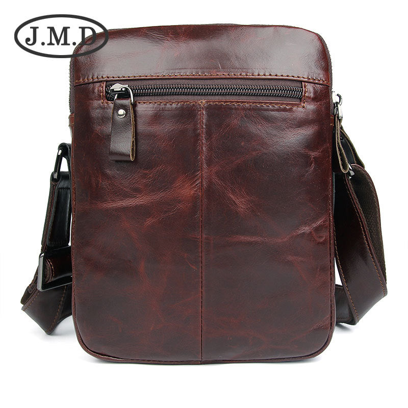 Men's New Comfortable Leather Waterproof Cowhide Men's Shoulder Bags