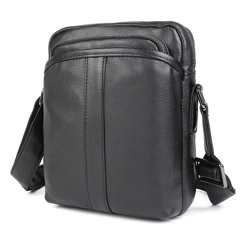 Men's New Comfortable Leather Waterproof Cowhide Men's Shoulder Bags