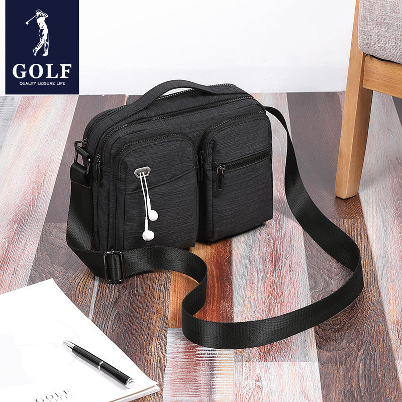 Men's Golf Korean Fashion Oxford Canvas Men's Shoulder Bags