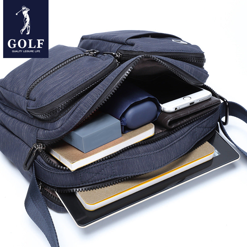 Men's Golf Korean Fashion Oxford Canvas Men's Shoulder Bags