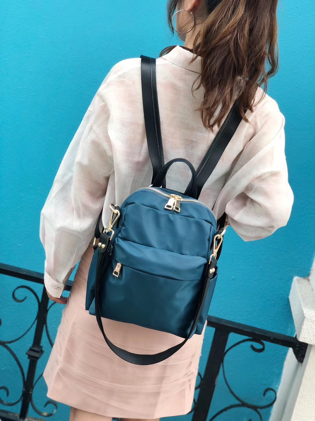 Women's Graceful Cool Oxford Cloth Supply Backpacks