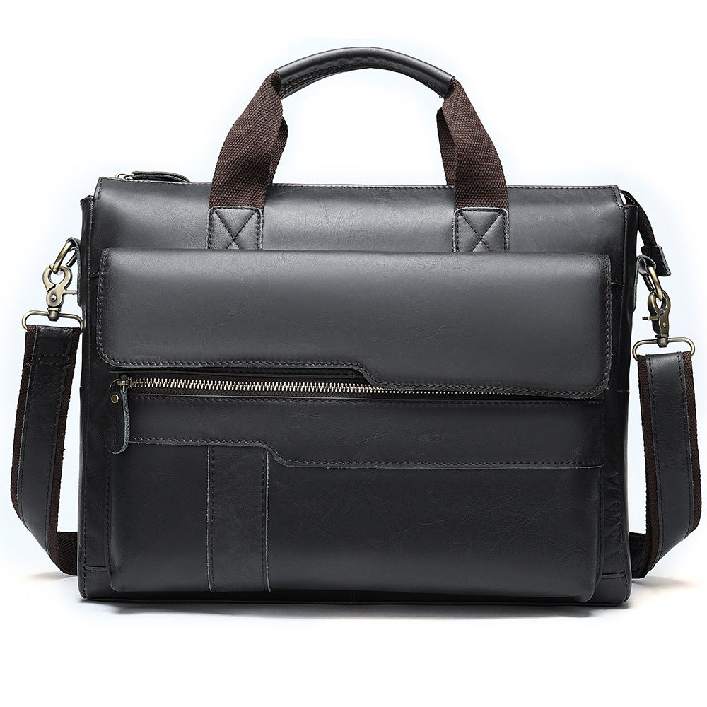 Men's First Layer Cowhide Computer Business Men's Briefcases