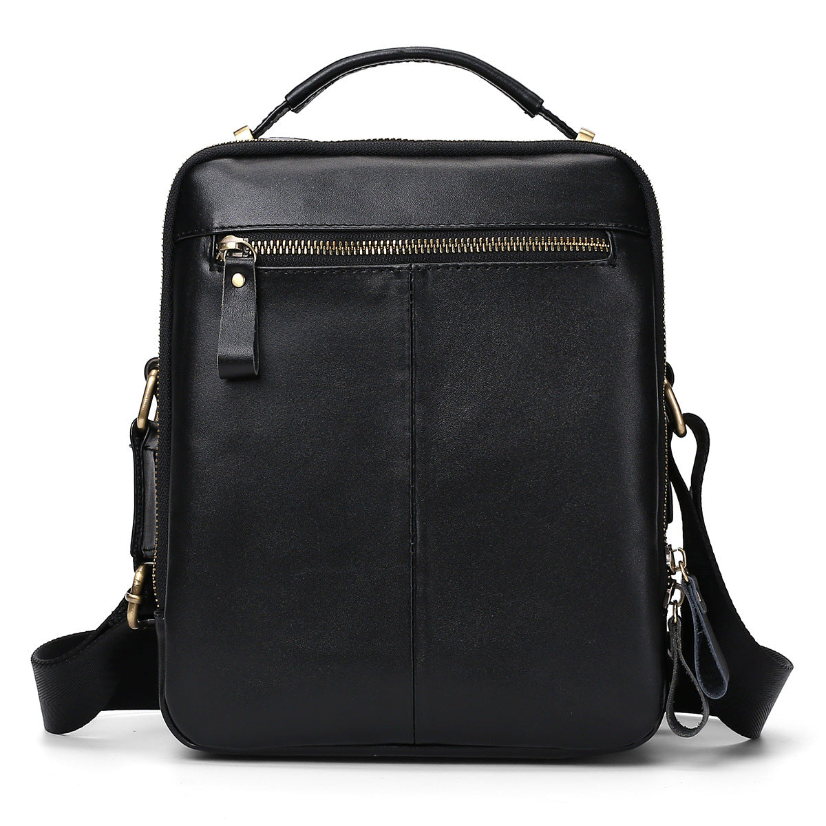 Men's Leather Fashion First Layer Cowhide Men's Messenger Bags