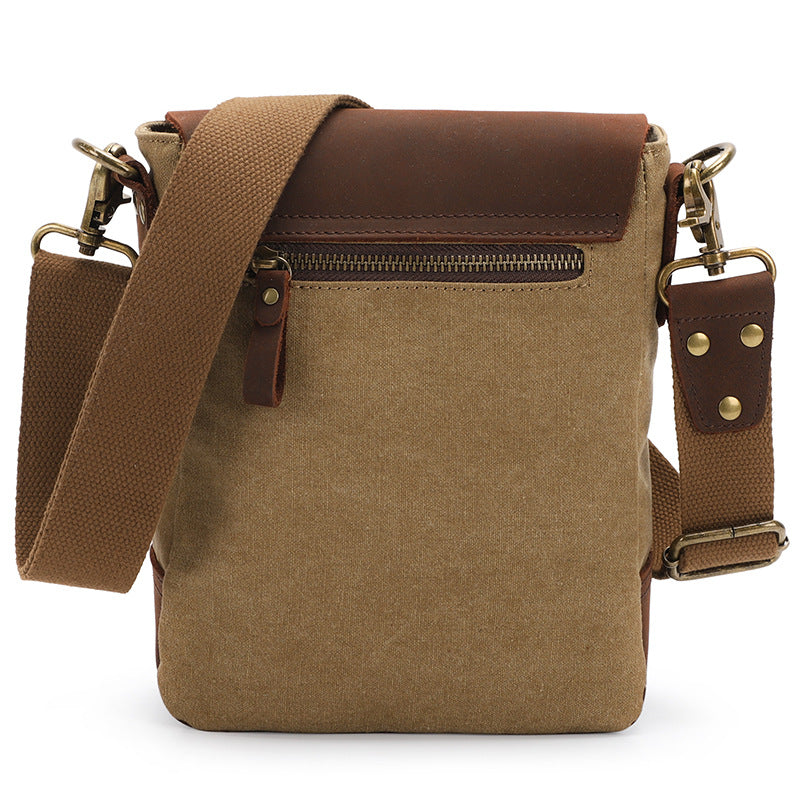 Men's Unique Canvas Vintage Stylish Portable Men's Messenger Bags