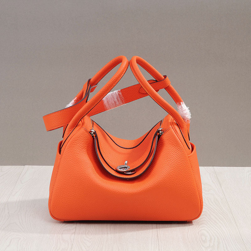 Women's Medicine Box Big Quality First Layer Leather Handbags
