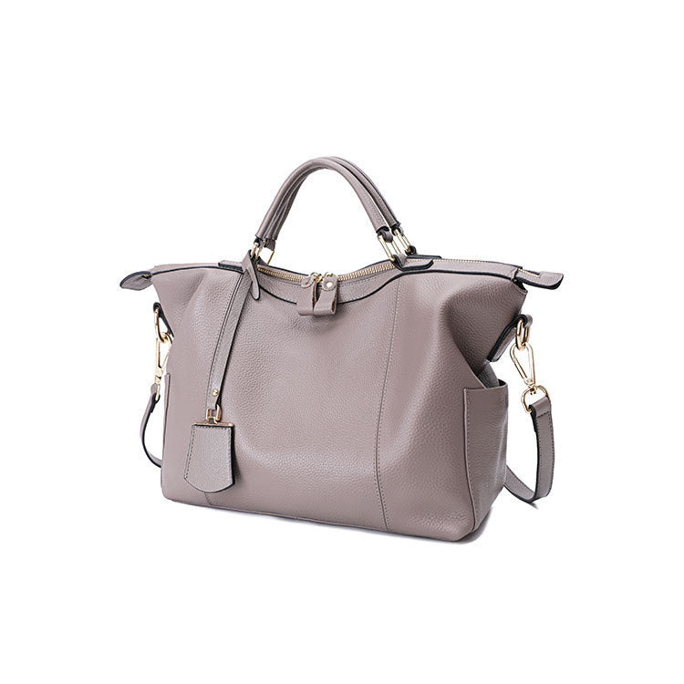 Women's Genuine Leather First Layer Cowhide Large Handbags