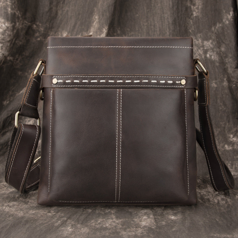 Men's Genuine Leather First Layer Cowhide Business Korean Men's Shoulder Bags