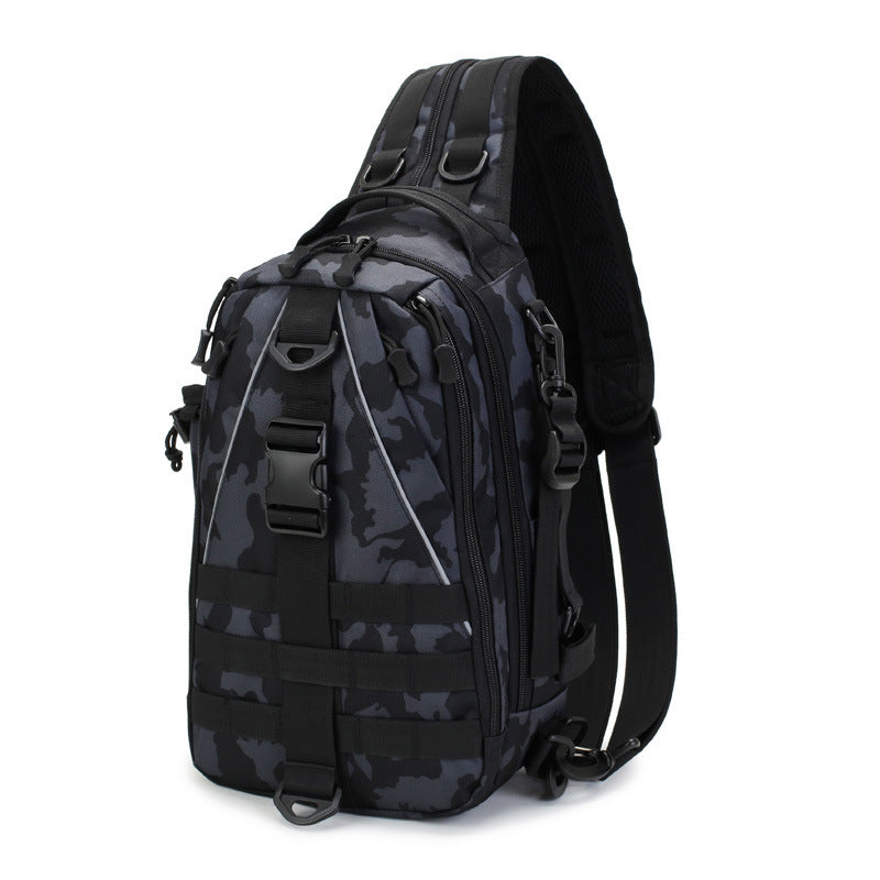 Women's & Men's & Cool Walker Black Style Army Camouflage Backpacks
