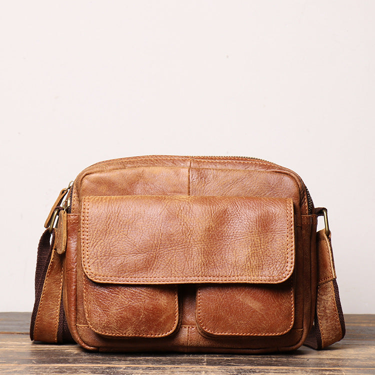 Women's & Men's & Goose Pond Summer Leather Matte Shoulder Bags