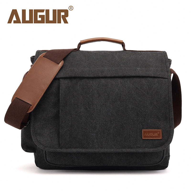 Men's Canvas Large Capacity Business Retro Electric Men's Messenger Bags