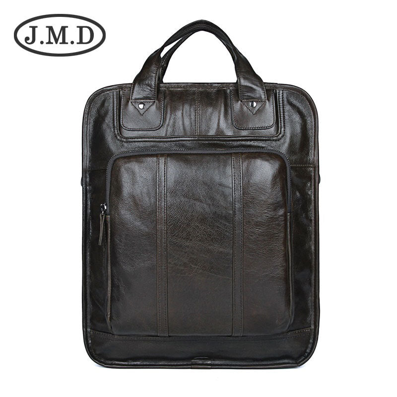 Men's Retro Leather Large Capacity Cowhide Computer Men's Briefcases