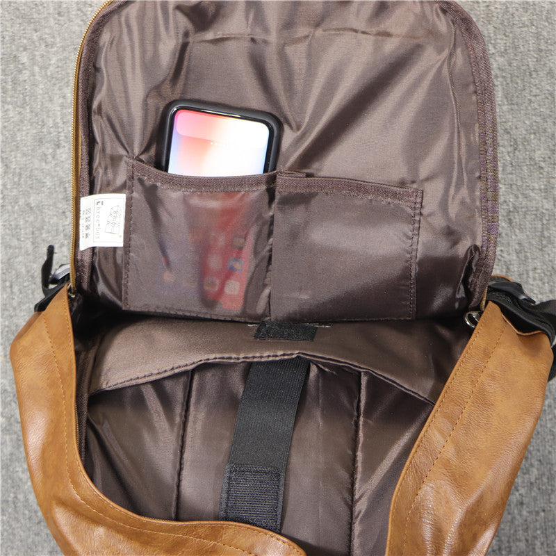 Men's Korean Style Trendy Preppy Leisure For Men's Shoulder Bags