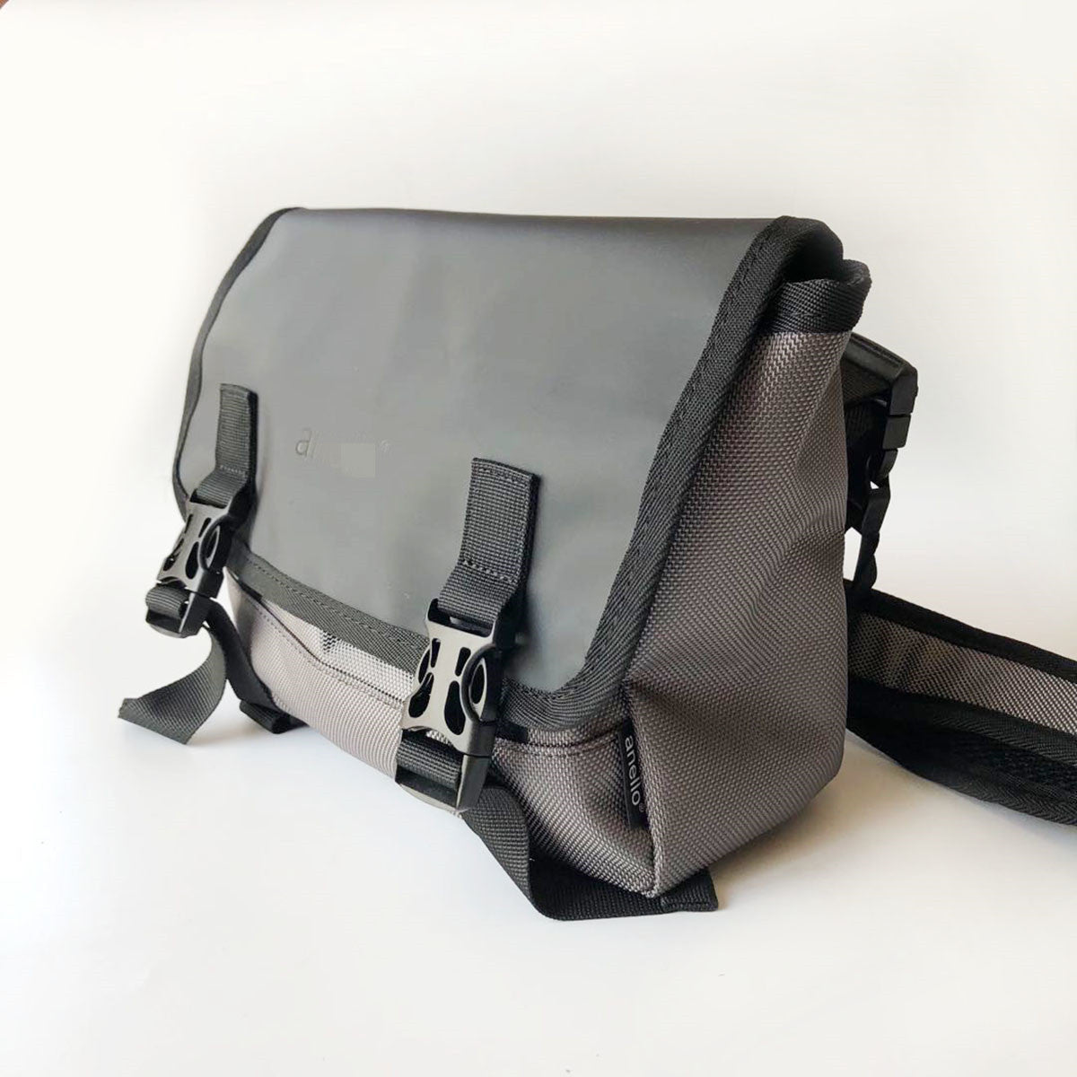 Men's Innovative Black Male Shopping Printing Men's Messenger Bags