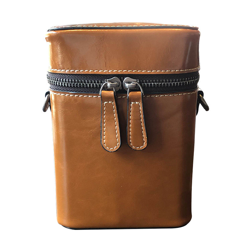Women's Leather Mini Pouch Summer Mobile Cigarette First Small Square Bags