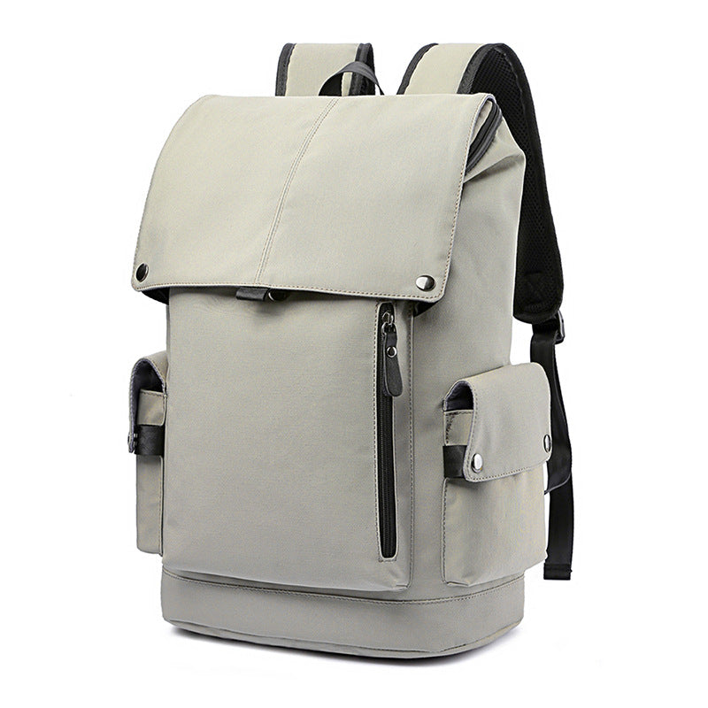 Men's Trendy Waterproof Polyester Fabrics Business Computer Backpacks