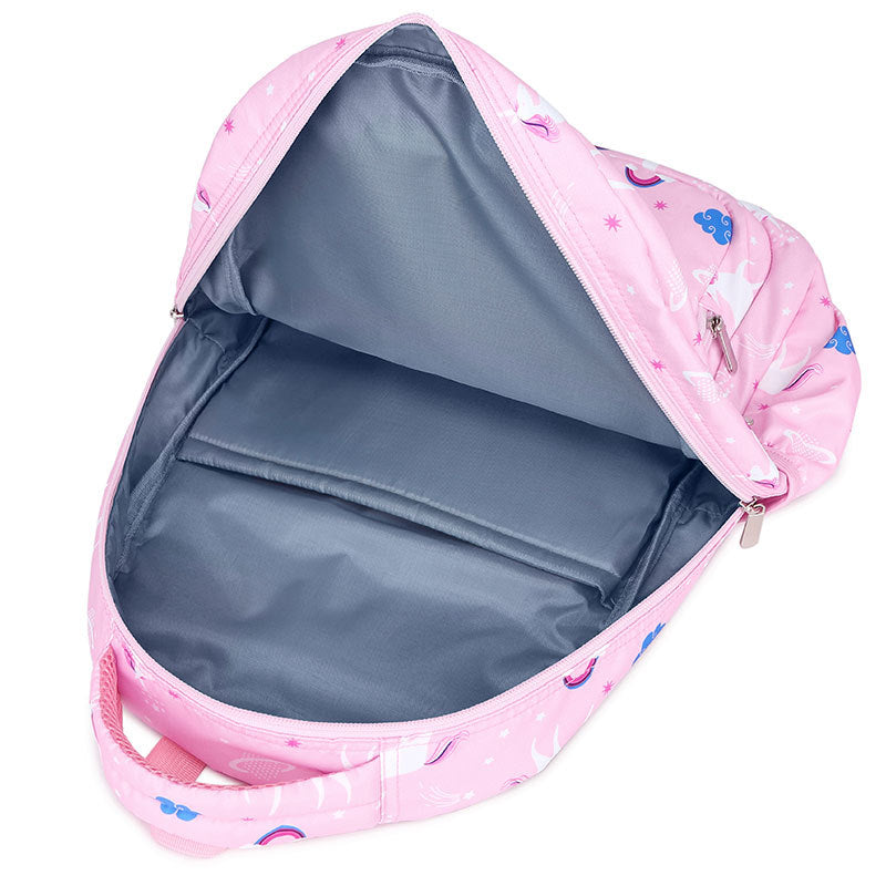 Primary Unicorn Nylon Large Capacity Super Elementary School Students' Schoolbags