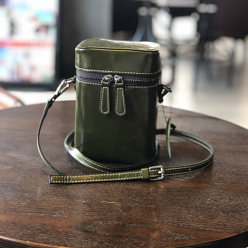 Women's Leather Mini Pouch Summer Mobile Cigarette First Small Square Bags