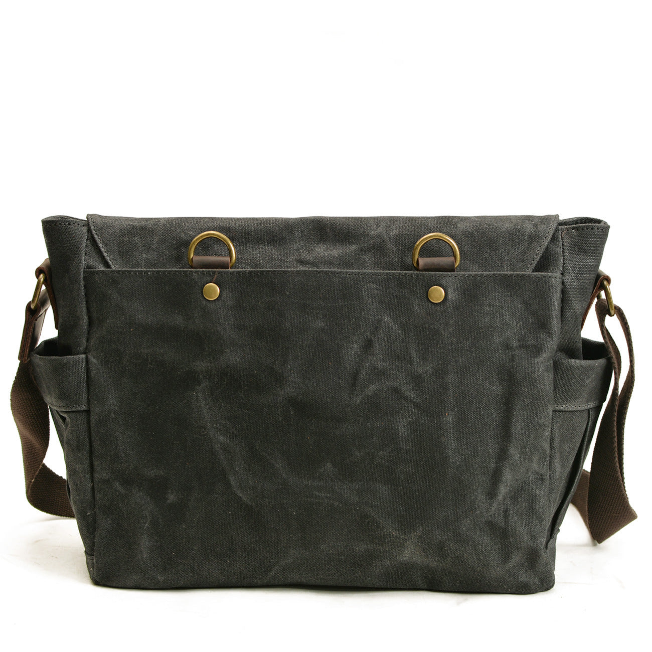 Men's Vintage Crazy Wax Canvas Fashion Men's Messenger Bags