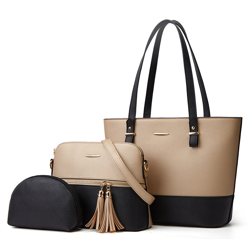 Comfortable Women's Durable Glamorous Elegant Three-piece Shoulder Bags