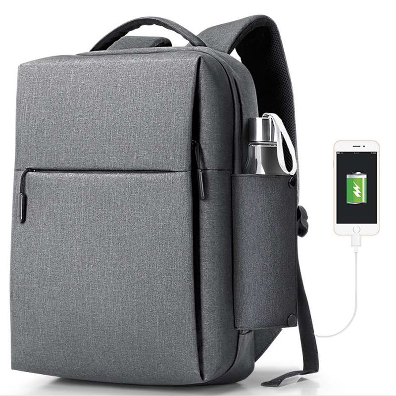 Women's & Men's & Large Capacity Solid Color Canvas Backpacks