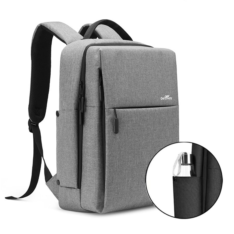 Women's & Men's & Large Capacity Solid Color Canvas Backpacks