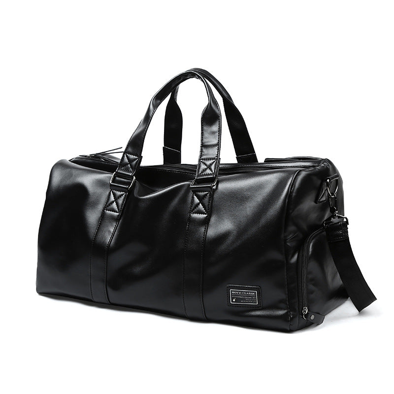Men's Comfortable Waterproof Cylinder Large Capacity Men's Handbags