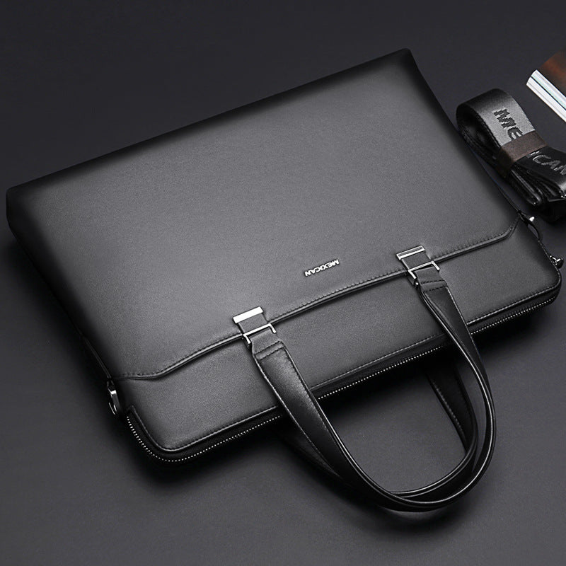 Men's Mexican Business Large Capacity Computer Simple Men's Shoulder Bags