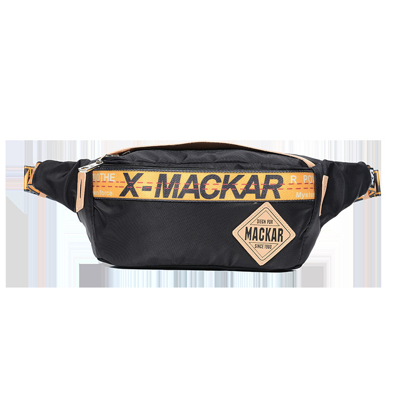 City Saddle Document Trendy Female Male Men's Chest Bags