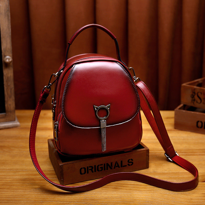 Women's Beautiful Korean Style Fashion Saddle Backpacks