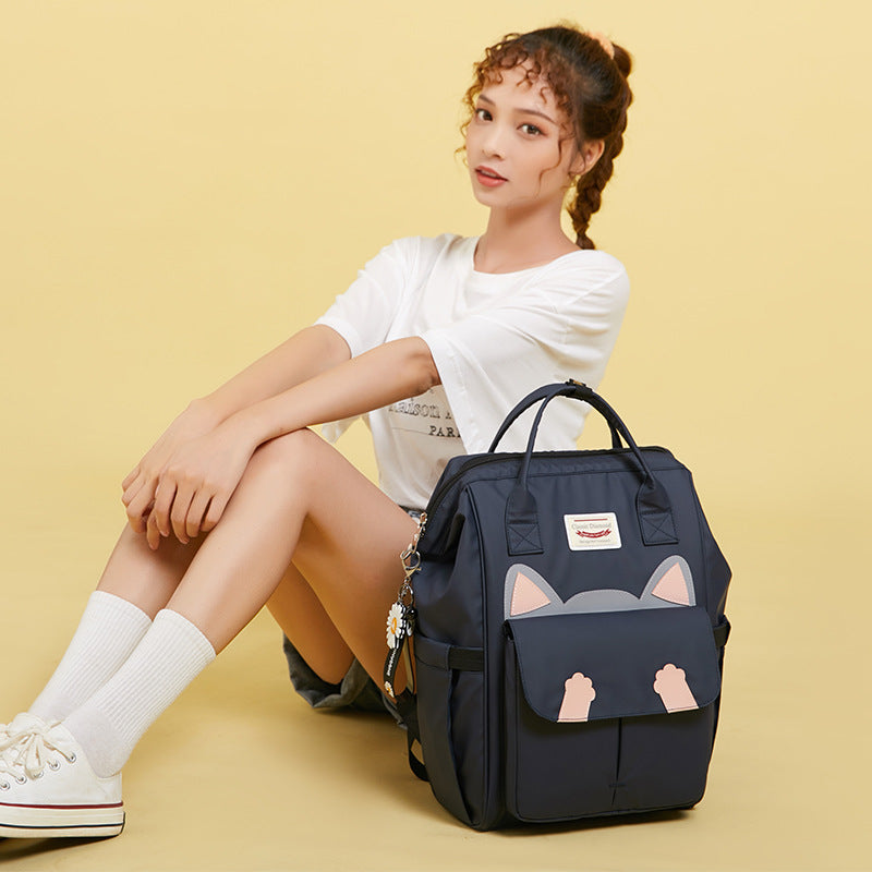 Women's Junior's Korean Good-looking Large Capacity High Backpacks