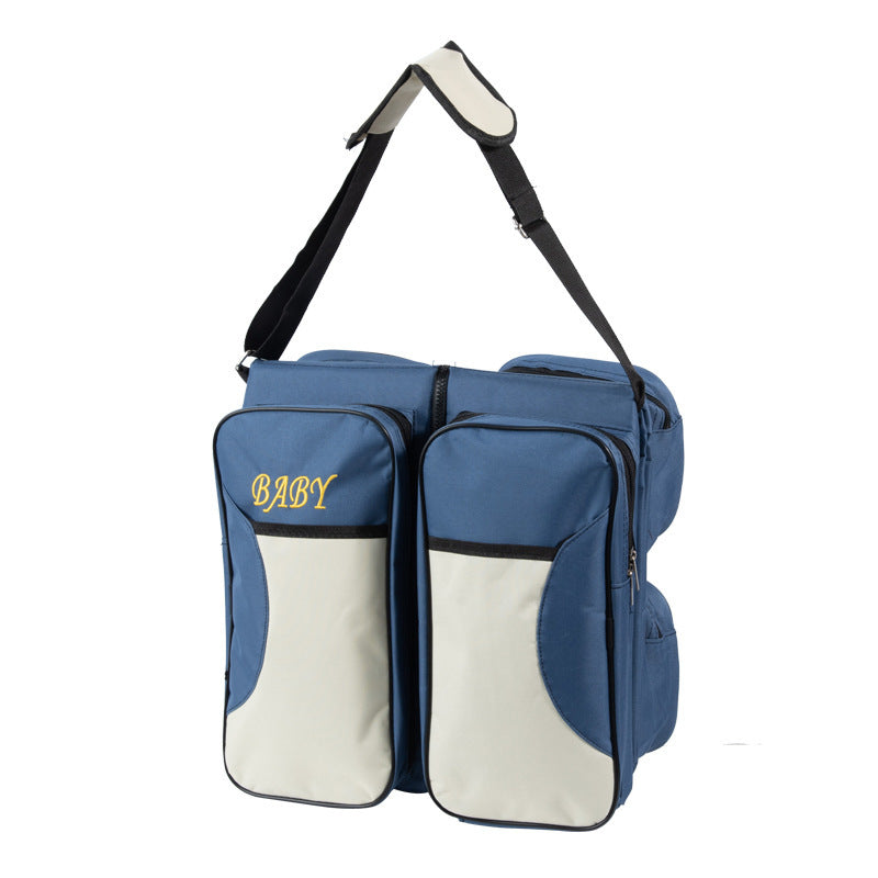 Portable Folding Diaper Crib Large Capacity Bags