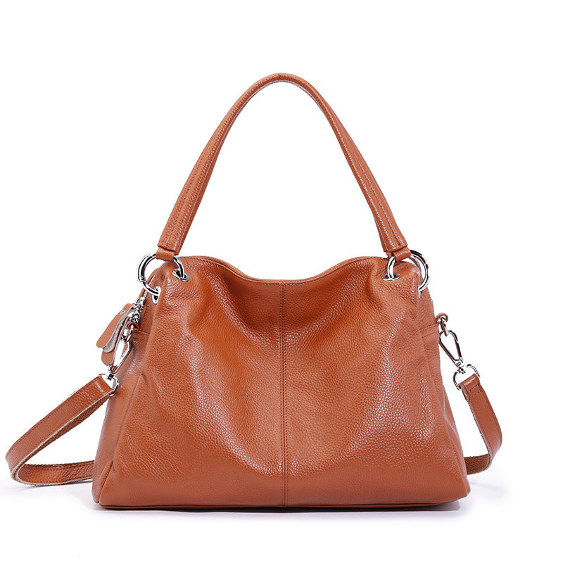 Women's Genuine Leather High Sense Light Luxury Niche Shoulder Bags