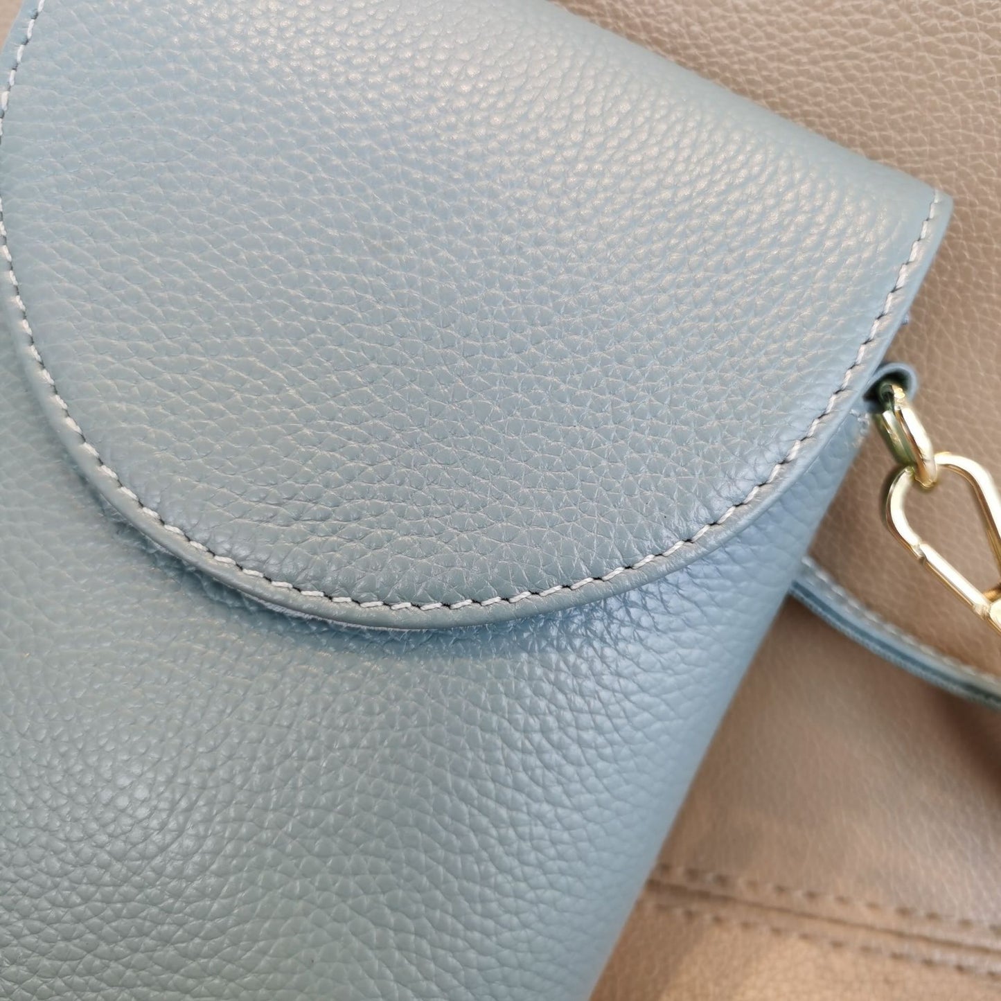 Women's First Layer Cowhide Leather Trendy Wild Shoulder Bags