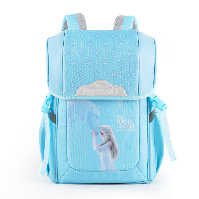 Cartoon Frozen Waterproof Hard-wearing Large Capacity Elementary School Students' Schoolbags