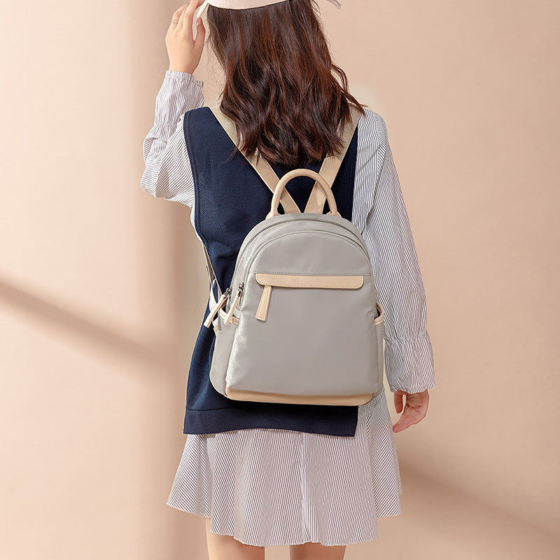 Women's Korean Fashion Oxford Cloth Canvas Backpacks