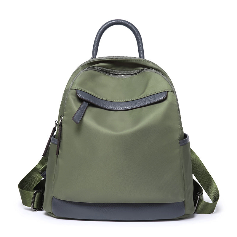 Women's Korean Fashion Oxford Cloth Canvas Backpacks