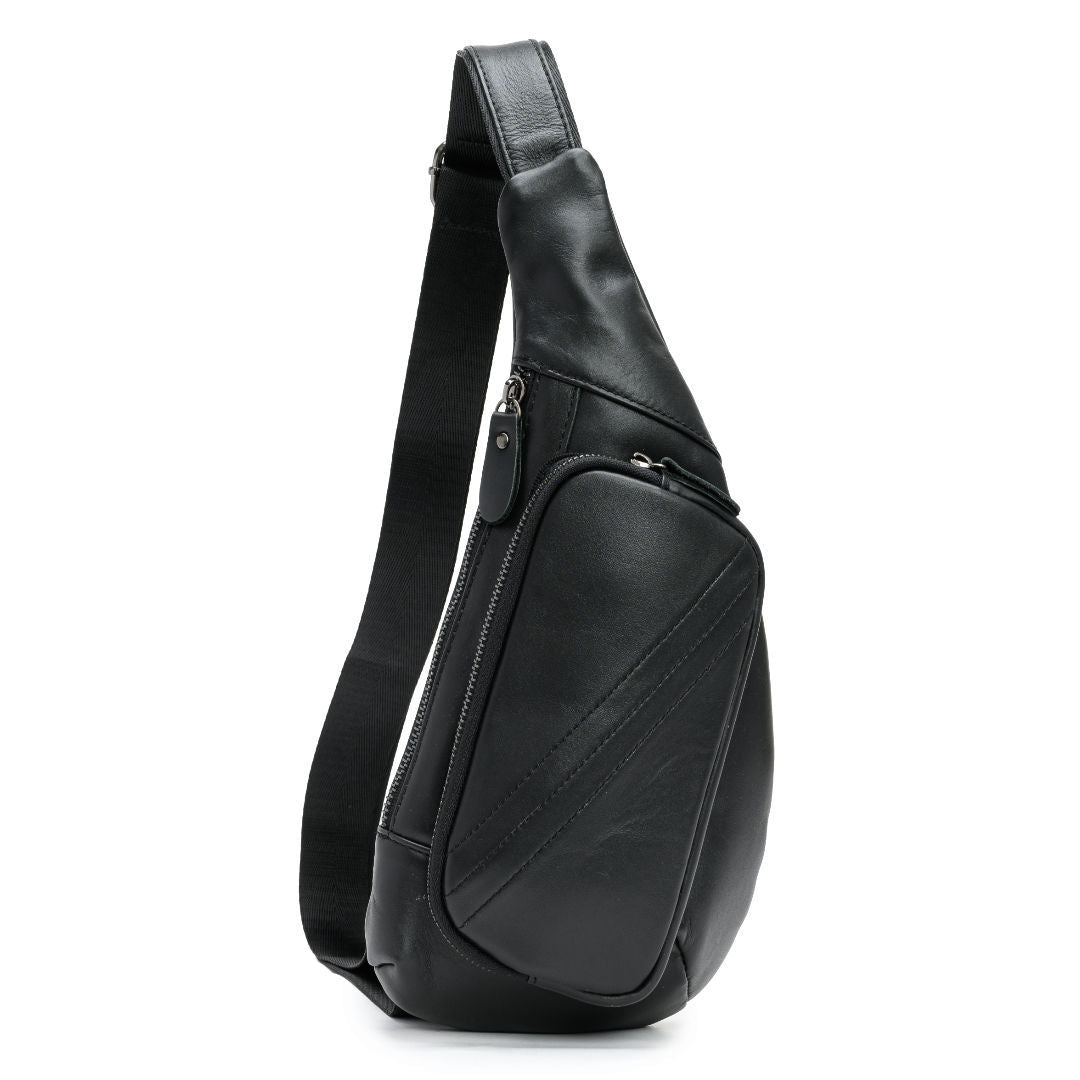 Men's Innovative Genuine Leather Cowhide Trendy Men's Messenger Bags