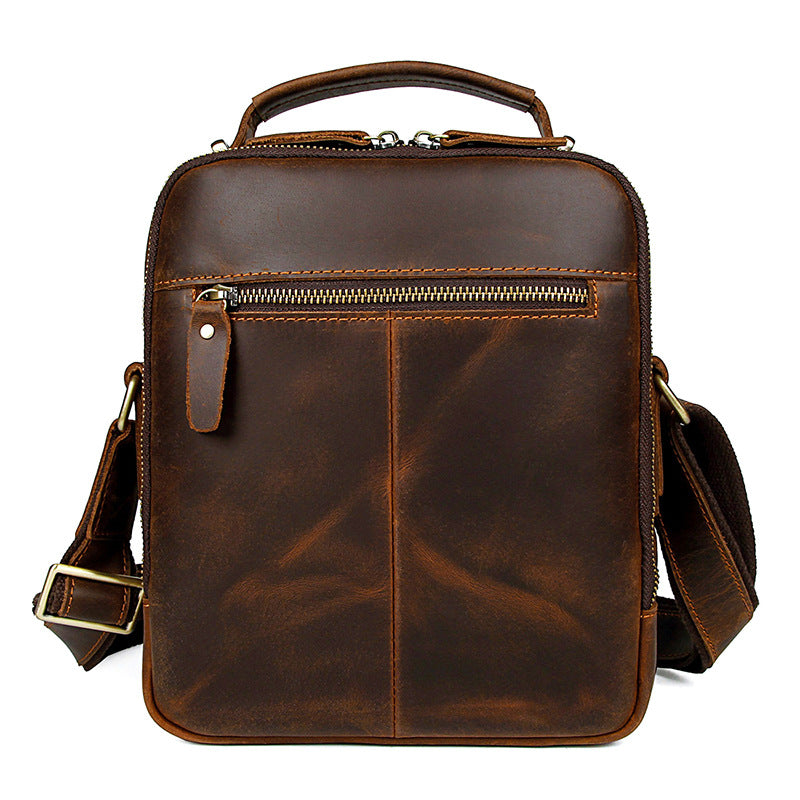 Beautiful Innovative Genuine Leather Crazy Horse Men's Messenger Bags