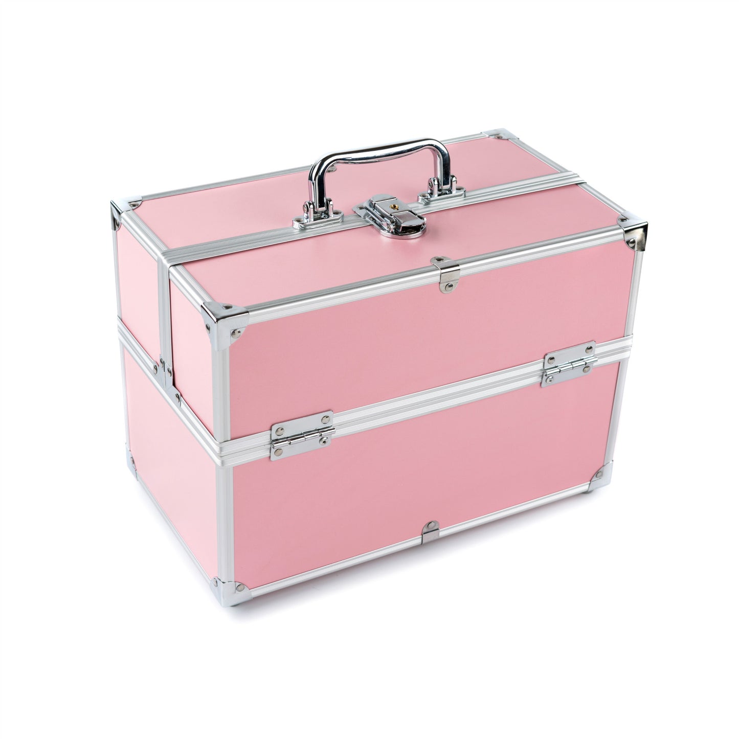 Make Up Specialist Large Capacity Aluminum Alloy Frame Nail Cosmetic Cases