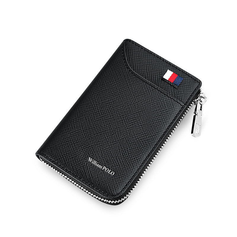 Men's Paul Business Genuine Leather Large Capacity Card Holder