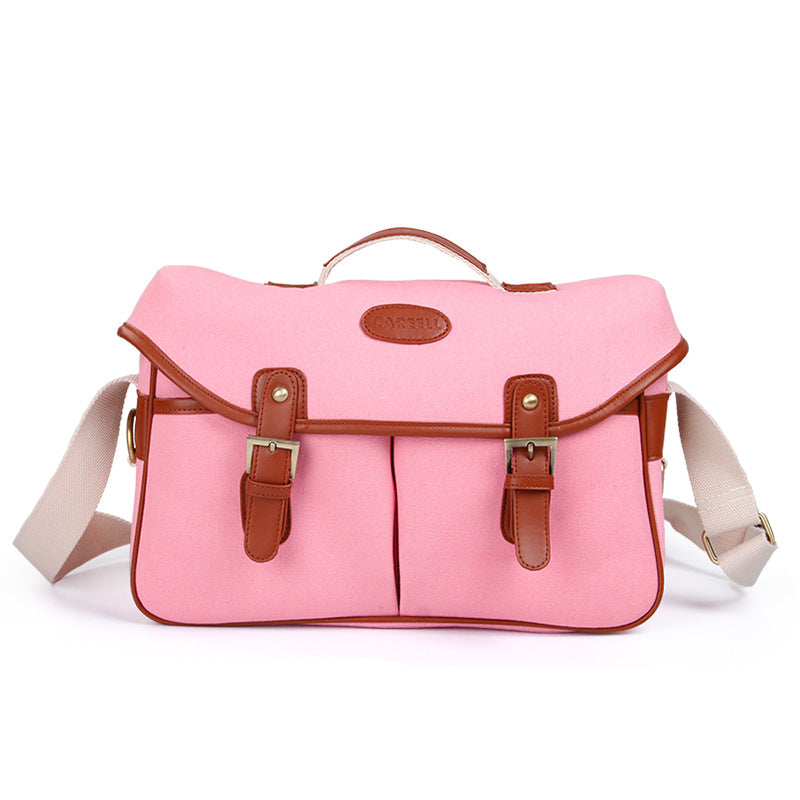 Professional Retro Canvas Graphy Single Lens Backpacks